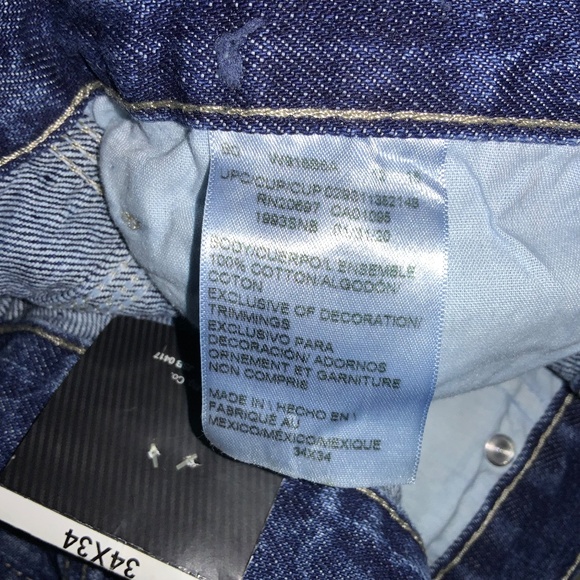 Dickies Relaxed Fit Straight leg Carpenter Jeans Sz 34x34 blue denim - Picture 6 of 6